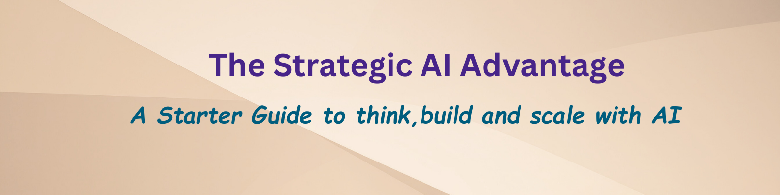 Get The Strategic AI Guide - Click to access